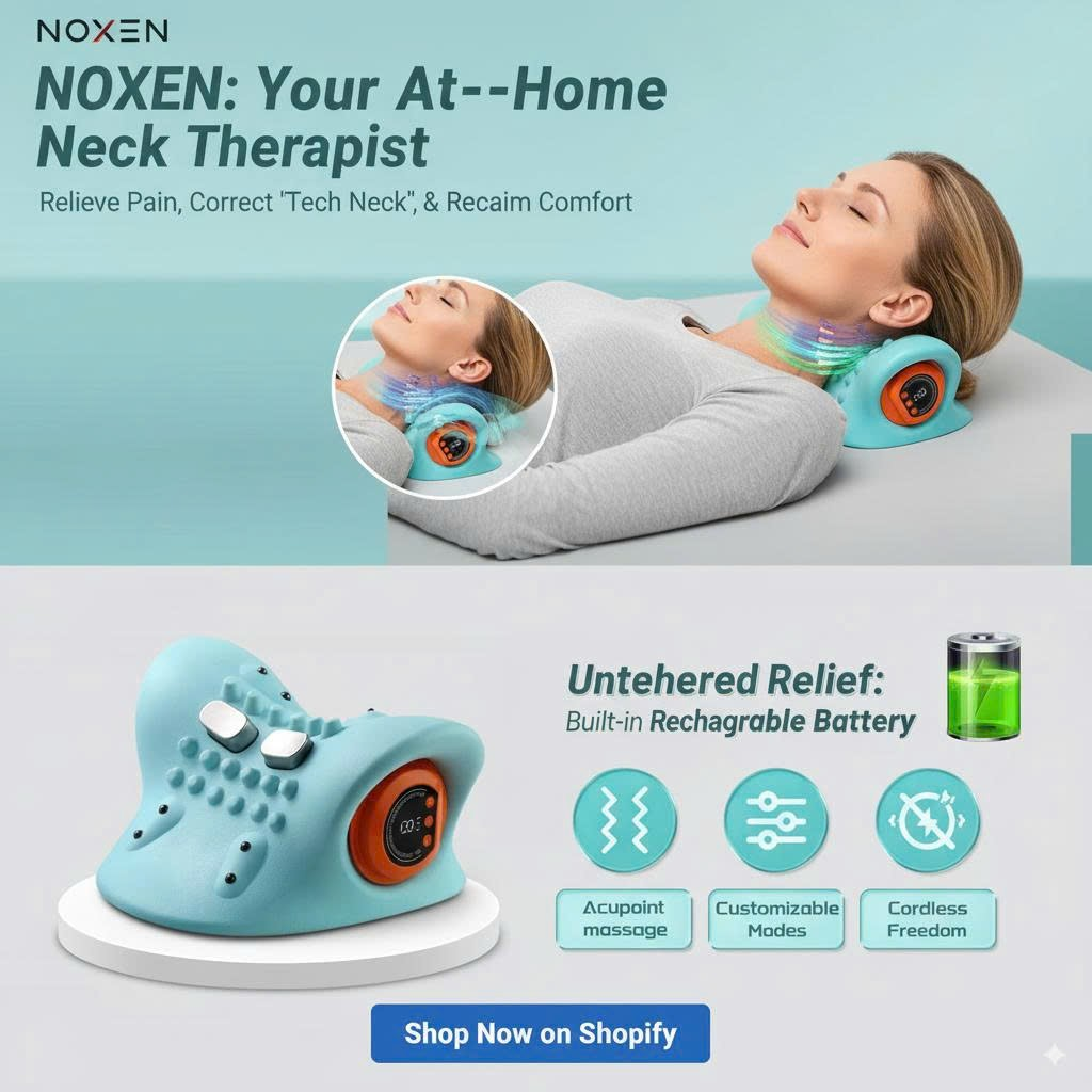 NOXEN™ Electric Massage Pillow