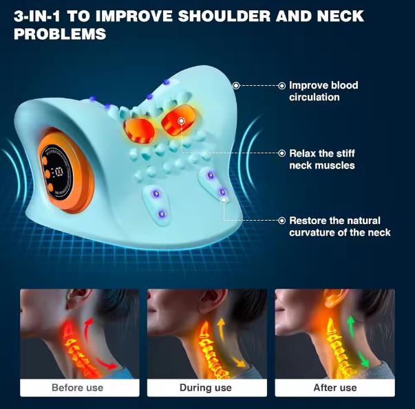 NOXEN™ Electric Massage Pillow