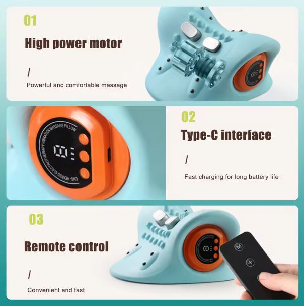 NOXEN™ Electric Massage Pillow